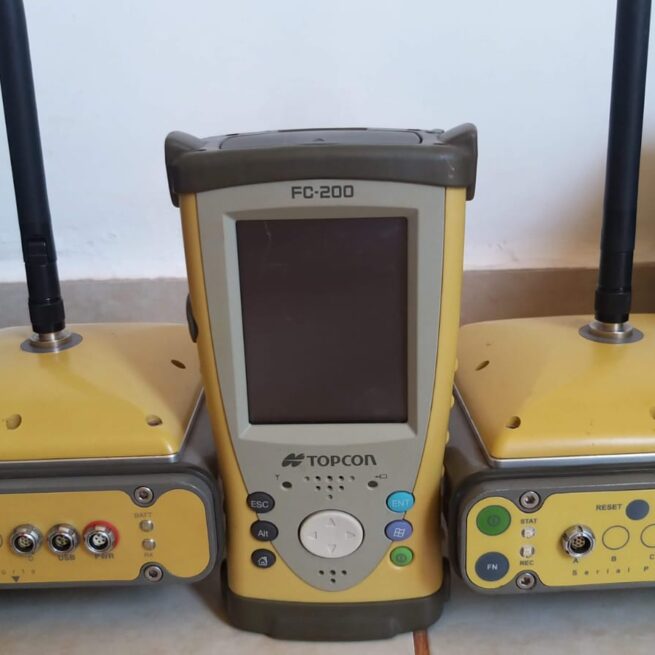 Receptor GNSS Topcon Hiper Lite + L1/L2 GPS/GLONASS radio interno UHF 915Mhz